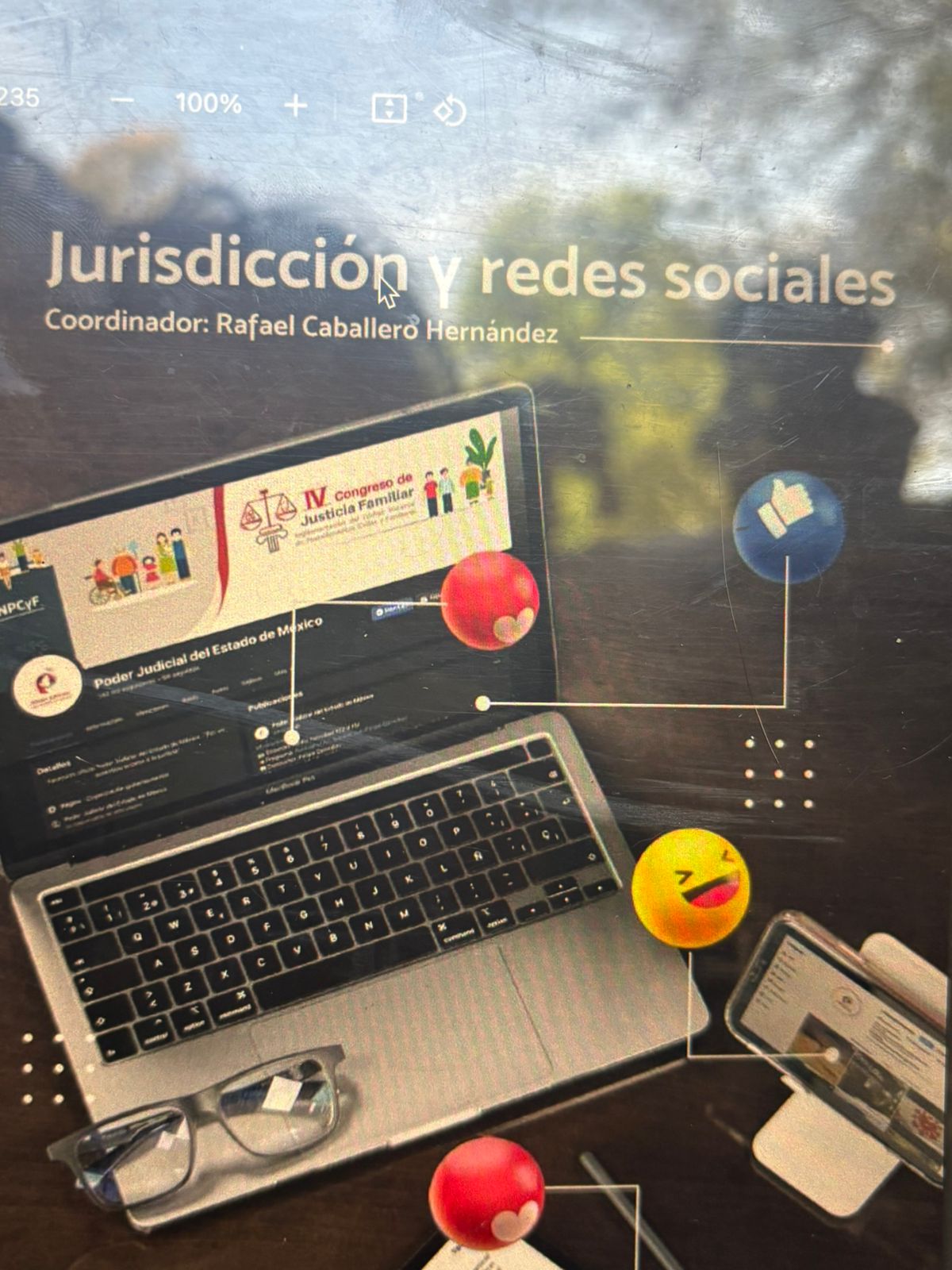 Portada de la revista de Jurisdicción y Redes Sociales