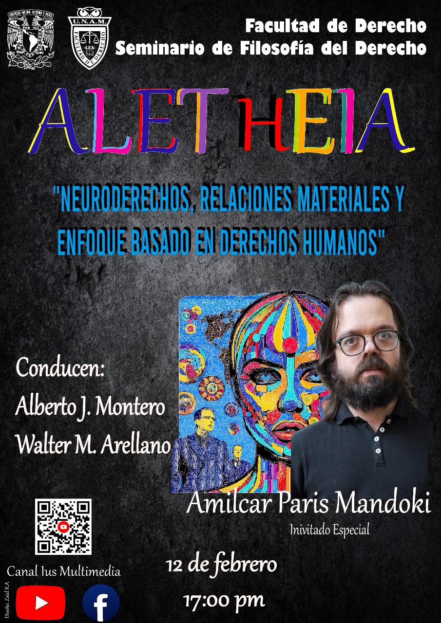 Aletheia . Neuroderechos, relaciones materiales y enfoque basado en derechos humanos.